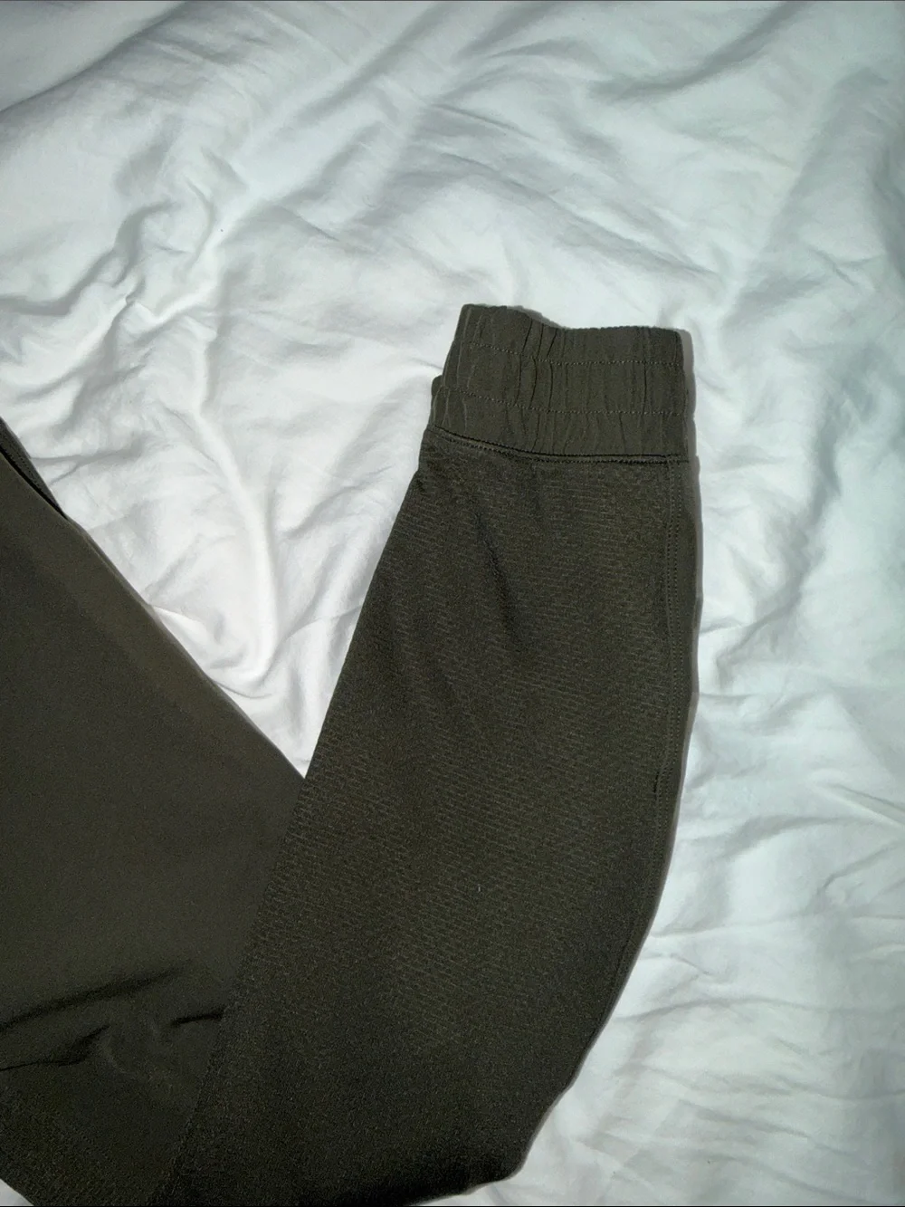lululemon athletica dark olive/black men’s joggers